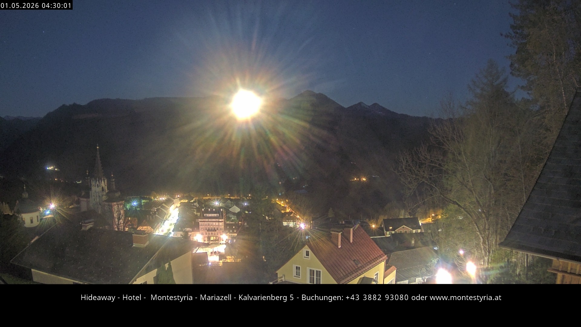 Archiv Foto Webcam Mariazell - Kalvarienberg