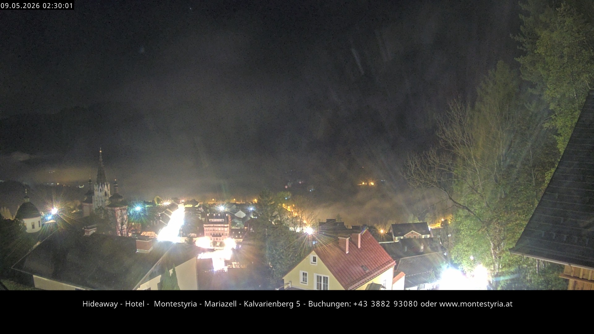 Archiv Foto Webcam Mariazell - Kalvarienberg