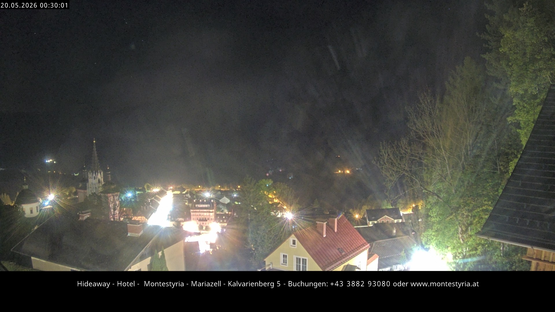 Archiv Foto Webcam Mariazell - Kalvarienberg