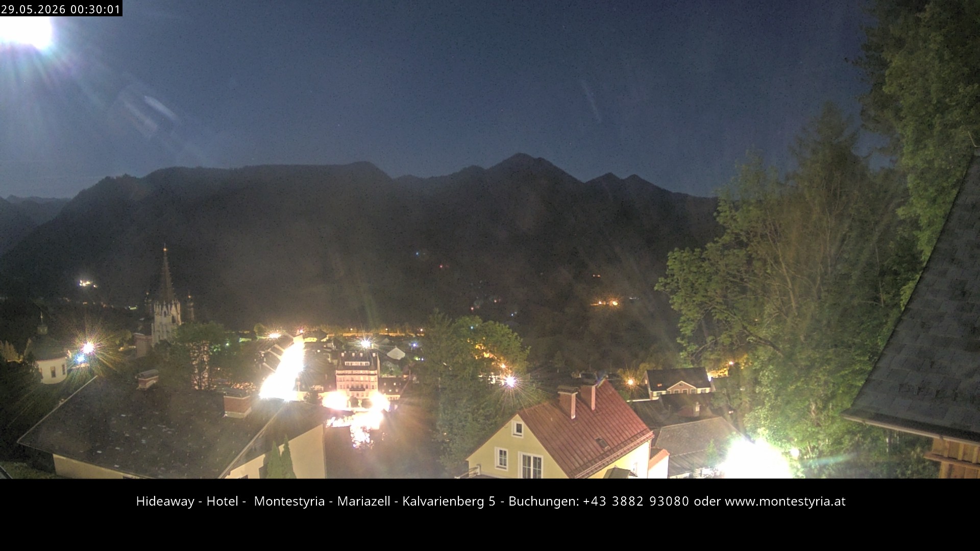 Archiv Foto Webcam Mariazell - Kalvarienberg