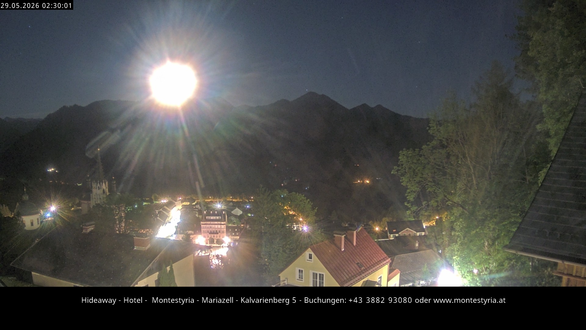 Archiv Foto Webcam Mariazell - Kalvarienberg