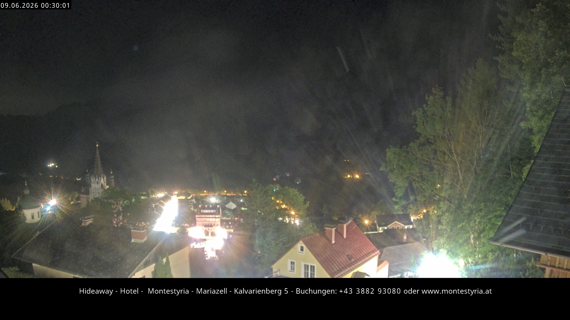 Archiv Foto Webcam Mariazell - Kalvarienberg