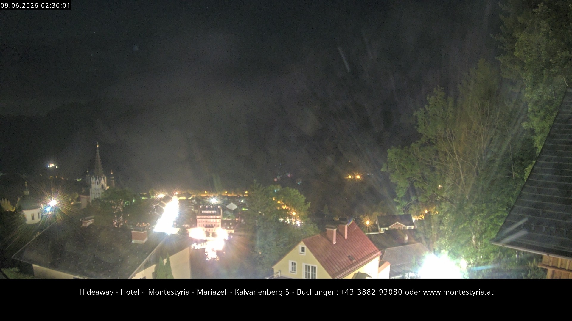 Archiv Foto Webcam Mariazell - Kalvarienberg