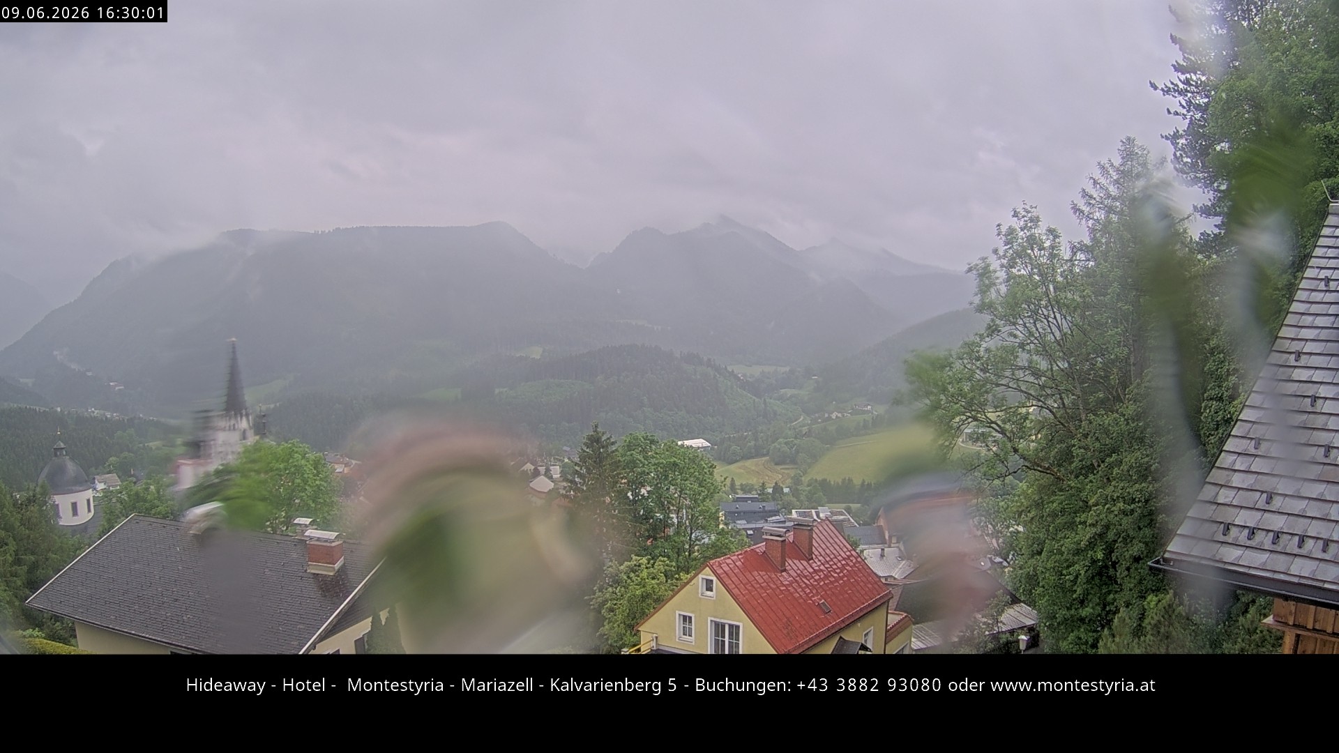 Archiv Foto Webcam Mariazell - Kalvarienberg