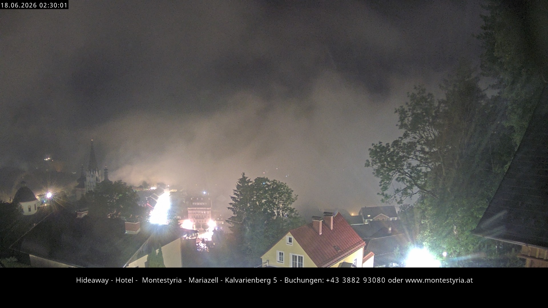 Archiv Foto Webcam Mariazell - Kalvarienberg
