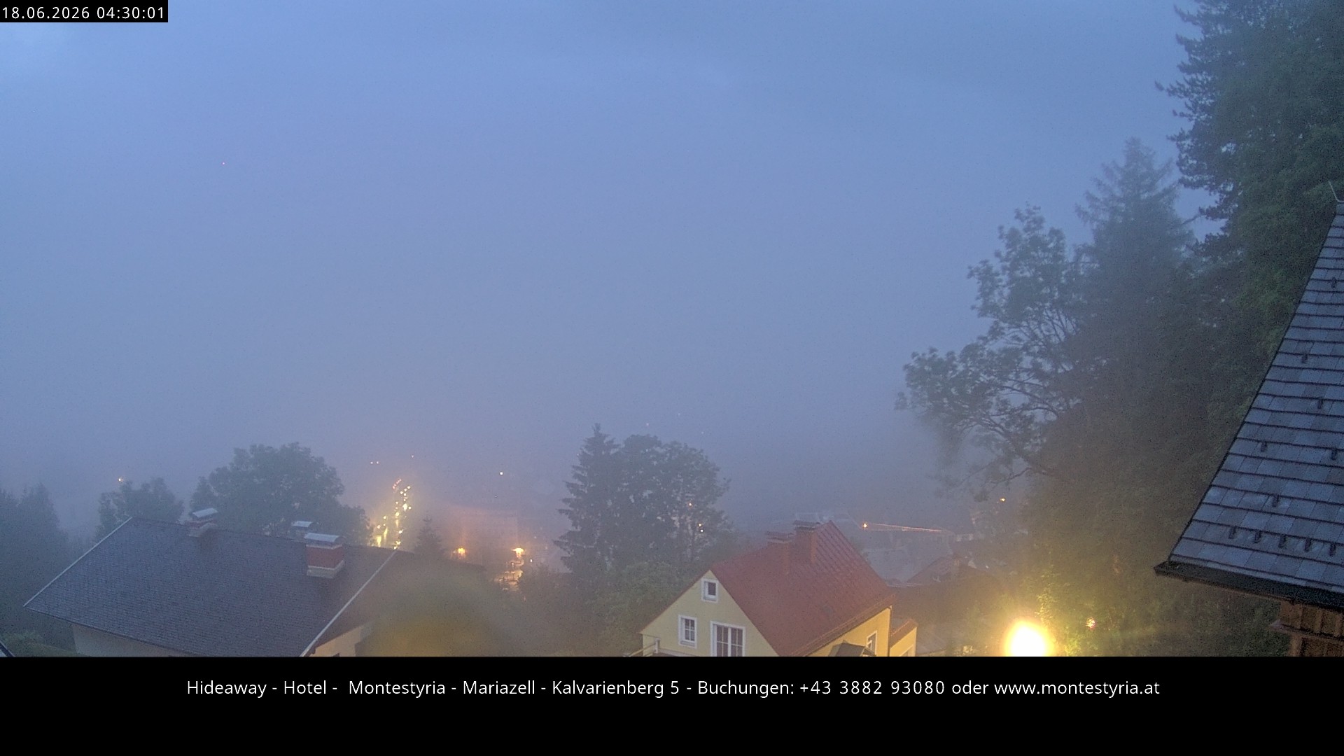 Archiv Foto Webcam Mariazell - Kalvarienberg