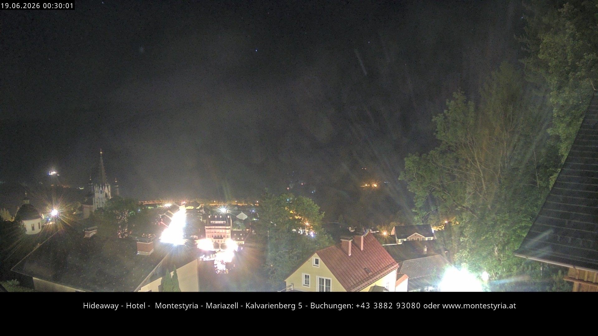 Archiv Foto Webcam Mariazell - Kalvarienberg