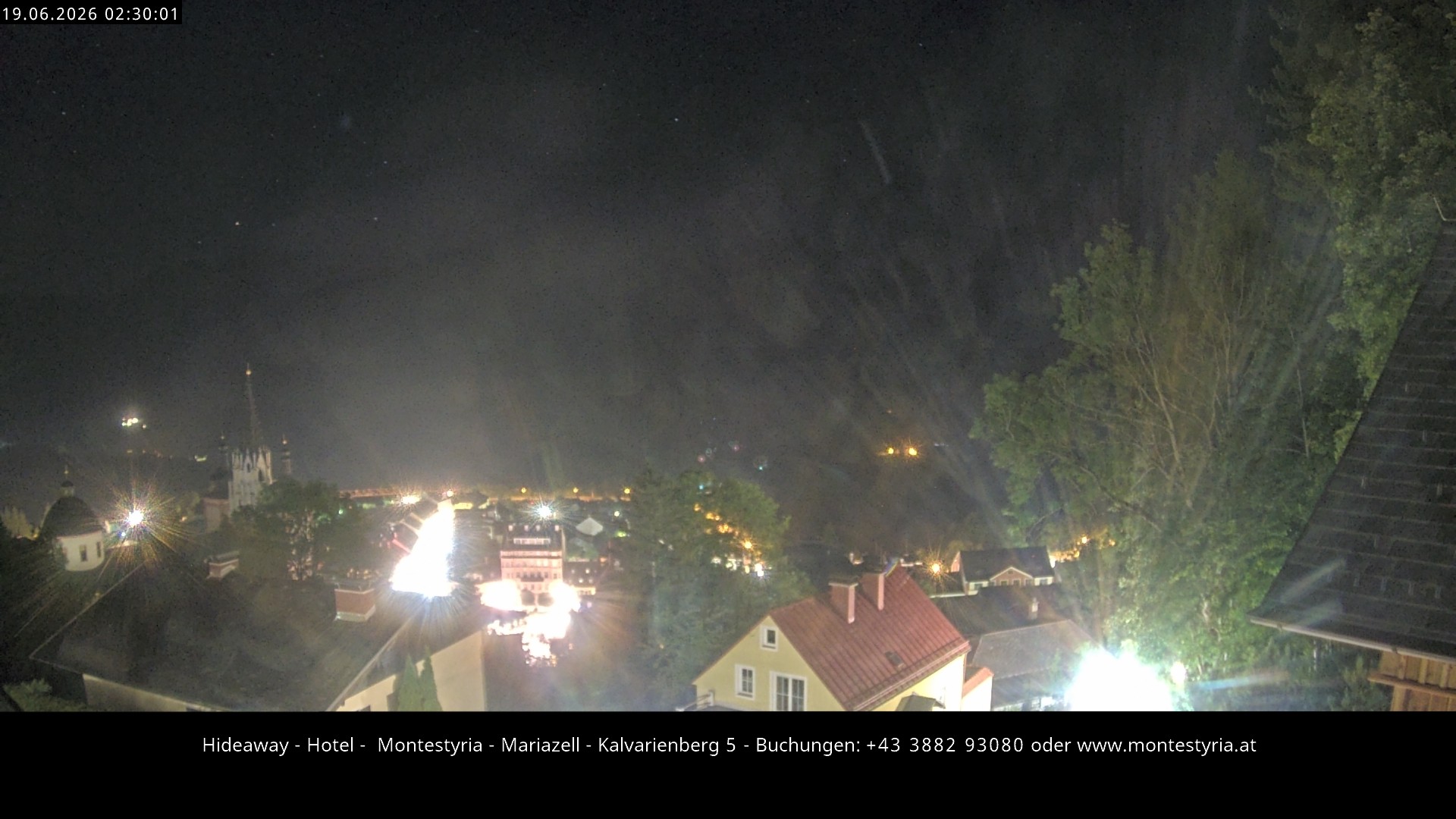 Archiv Foto Webcam Mariazell - Kalvarienberg
