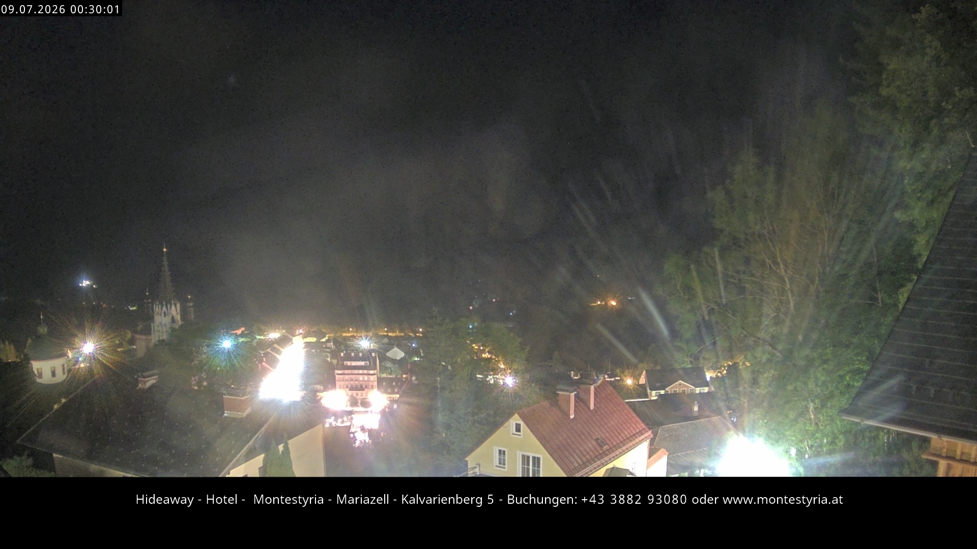 Archiv Foto Webcam Mariazell - Kalvarienberg