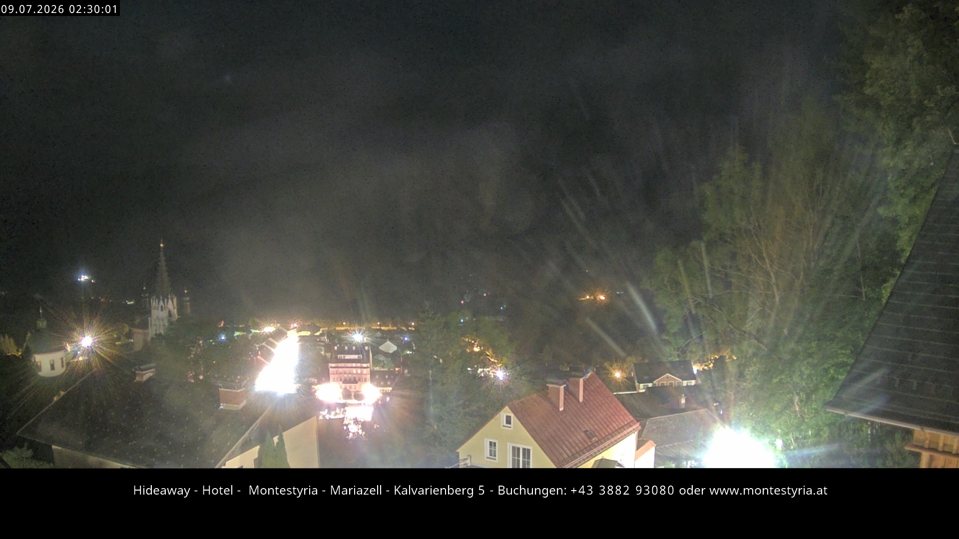 Archiv Foto Webcam Mariazell - Kalvarienberg