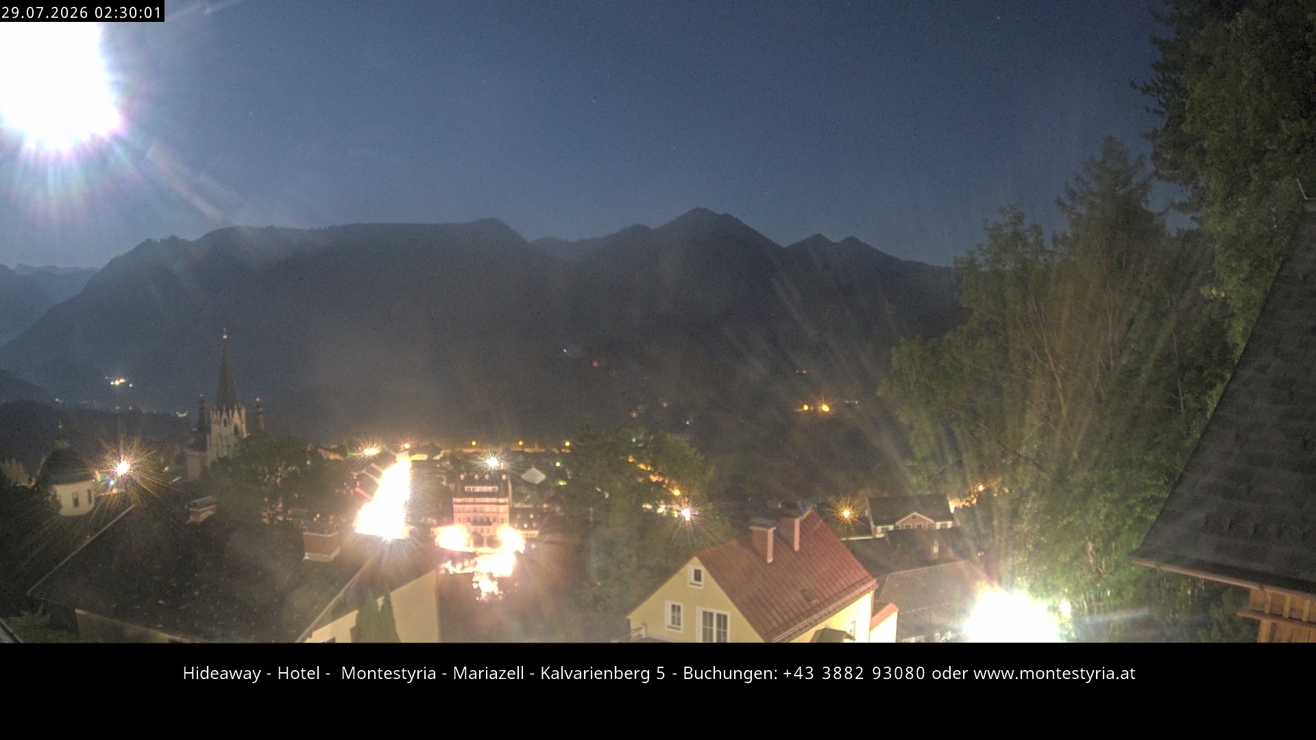 Archiv Foto Webcam Mariazell - Kalvarienberg