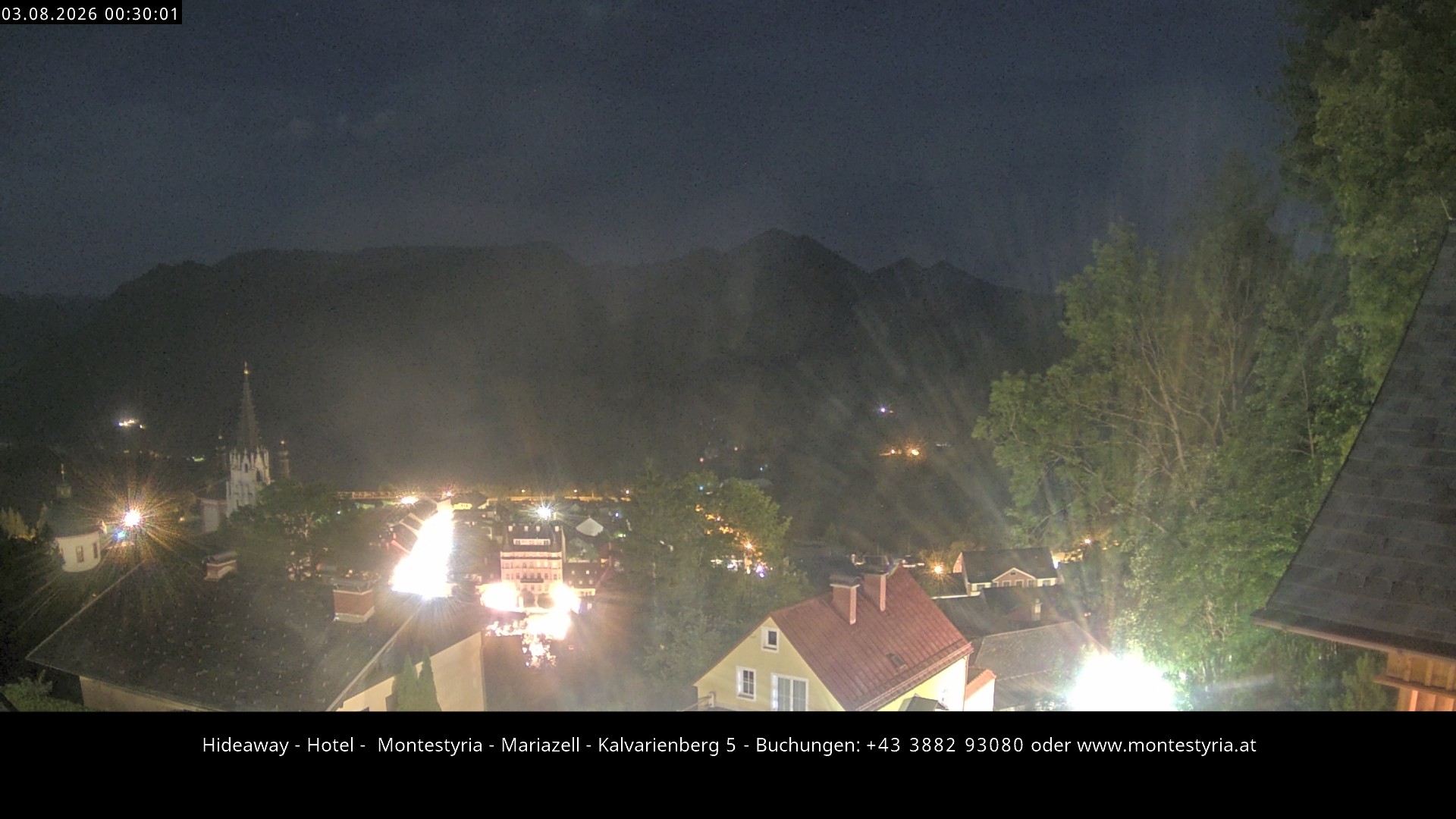 Archiv Foto Webcam Mariazell - Kalvarienberg