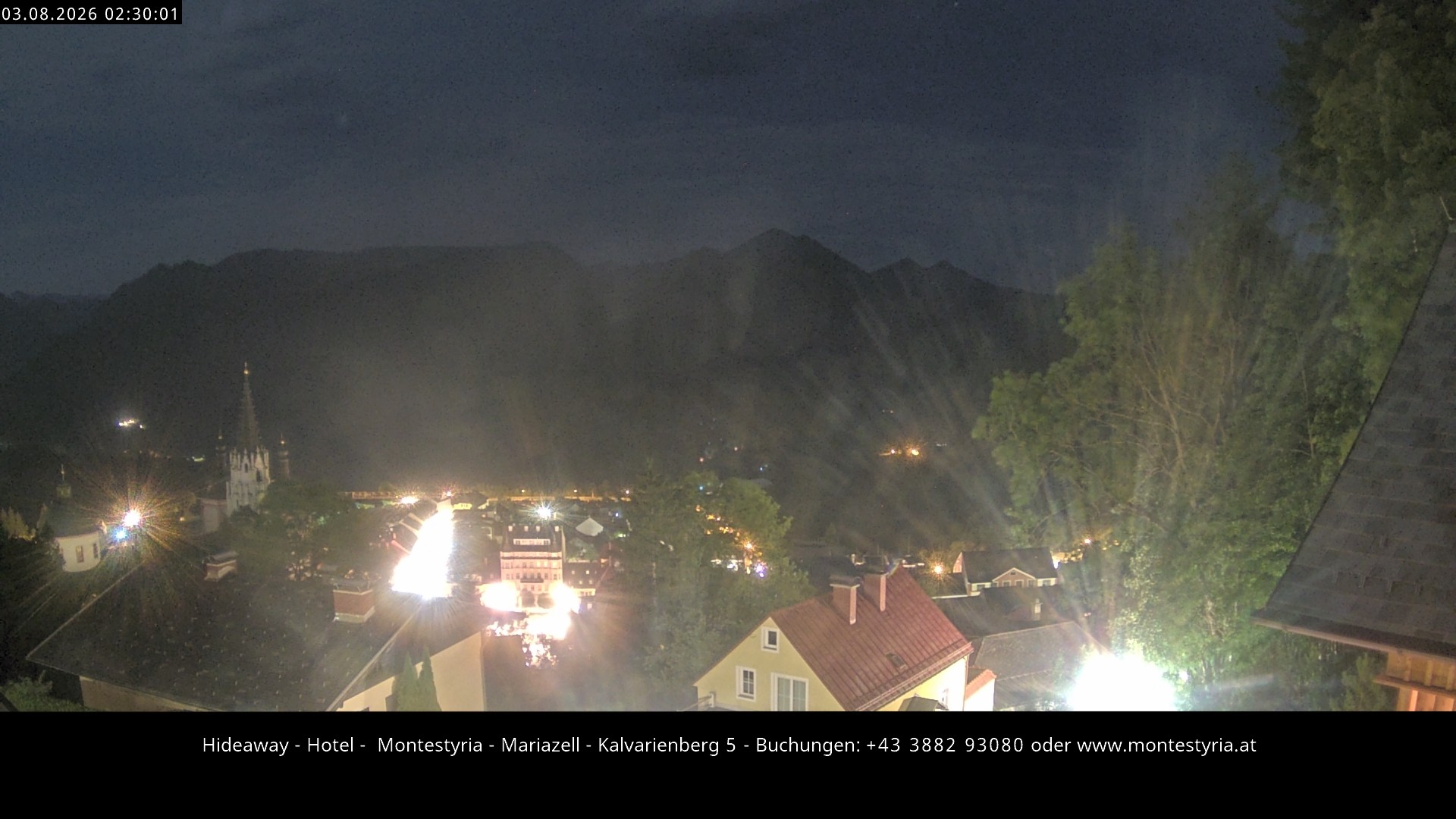 Archiv Foto Webcam Mariazell - Kalvarienberg