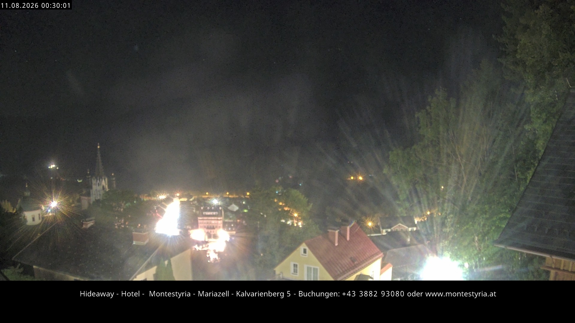 Archiv Foto Webcam Mariazell - Kalvarienberg