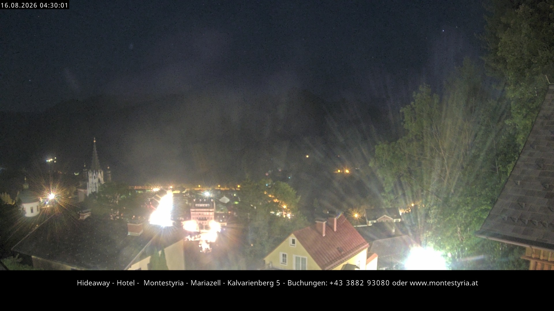 Archiv Foto Webcam Mariazell - Kalvarienberg