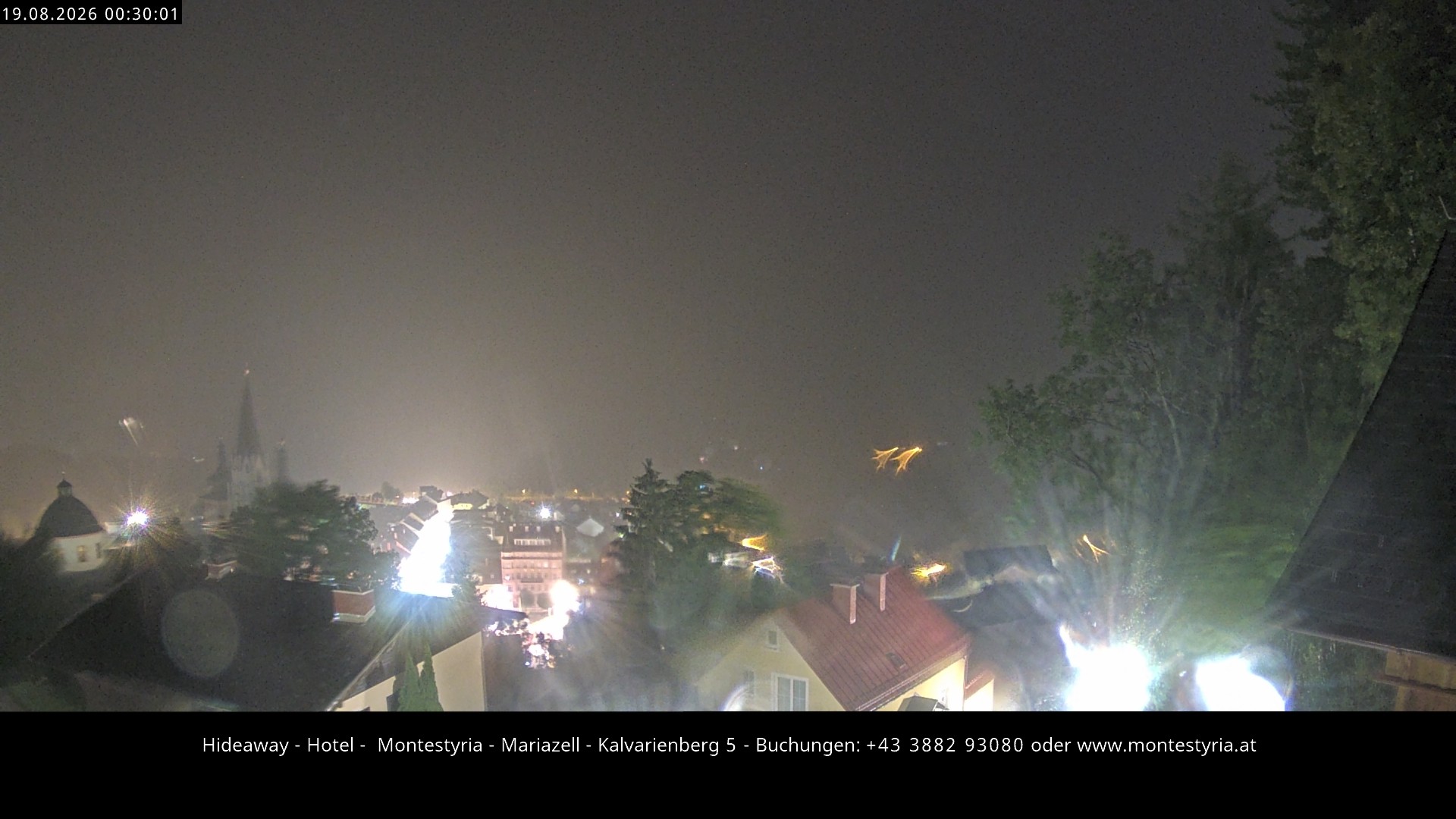 Archiv Foto Webcam Mariazell - Kalvarienberg
