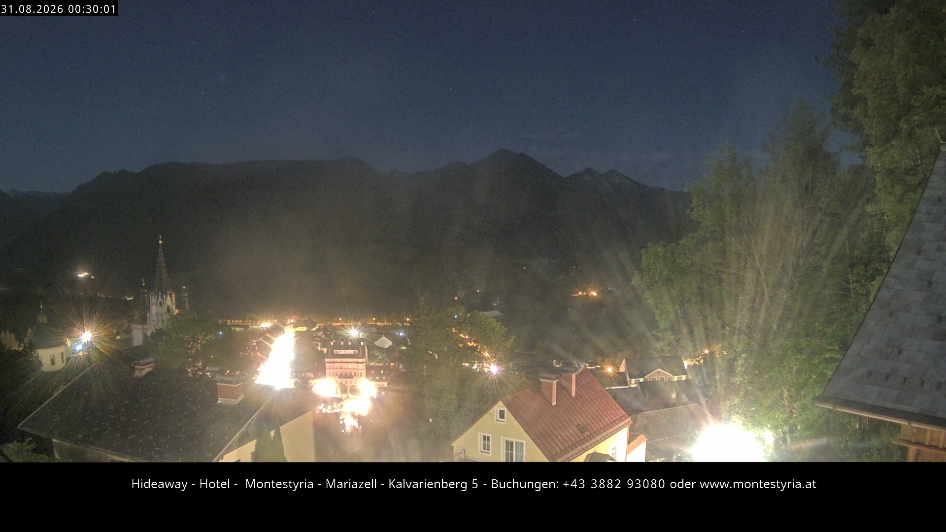 Archiv Foto Webcam Mariazell - Kalvarienberg