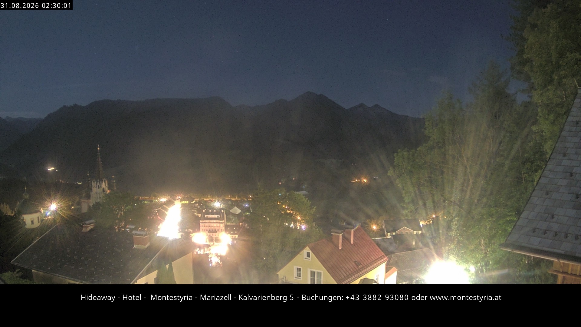 Archiv Foto Webcam Mariazell - Kalvarienberg