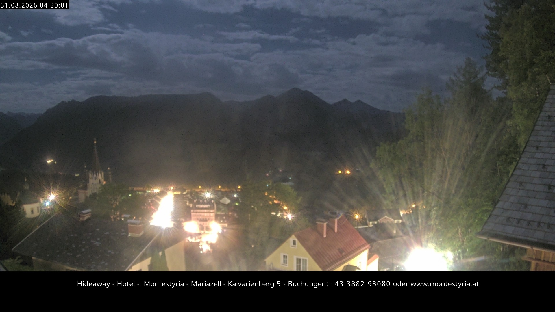 Archiv Foto Webcam Mariazell - Kalvarienberg