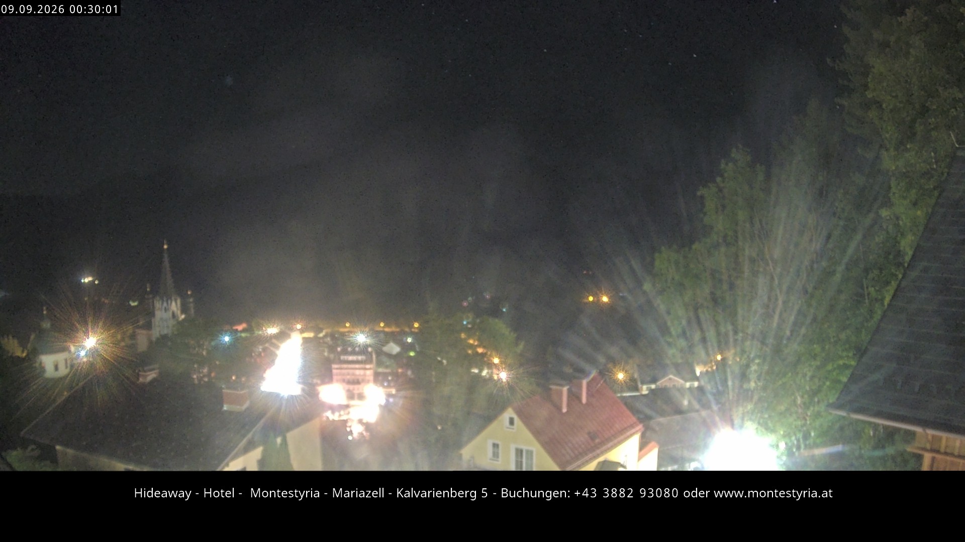 Archiv Foto Webcam Mariazell - Kalvarienberg