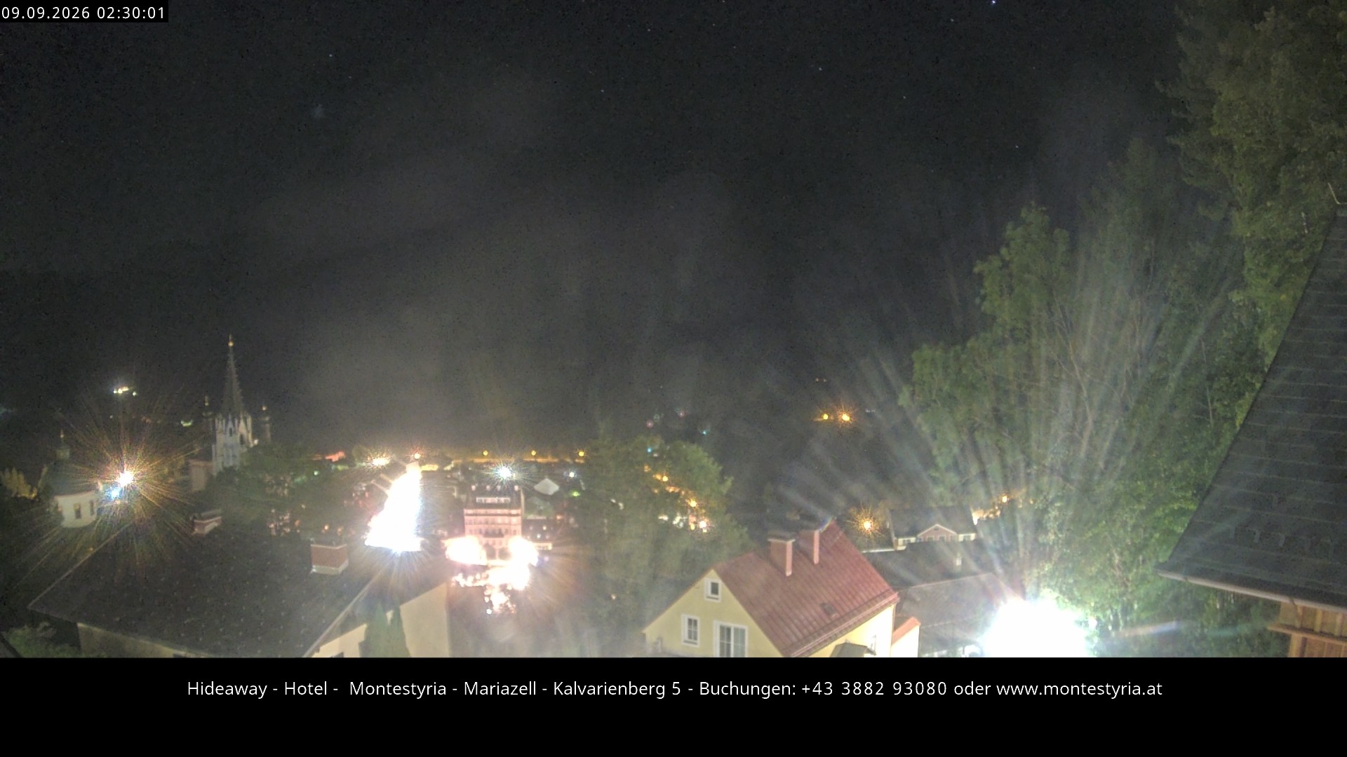 Archiv Foto Webcam Mariazell - Kalvarienberg
