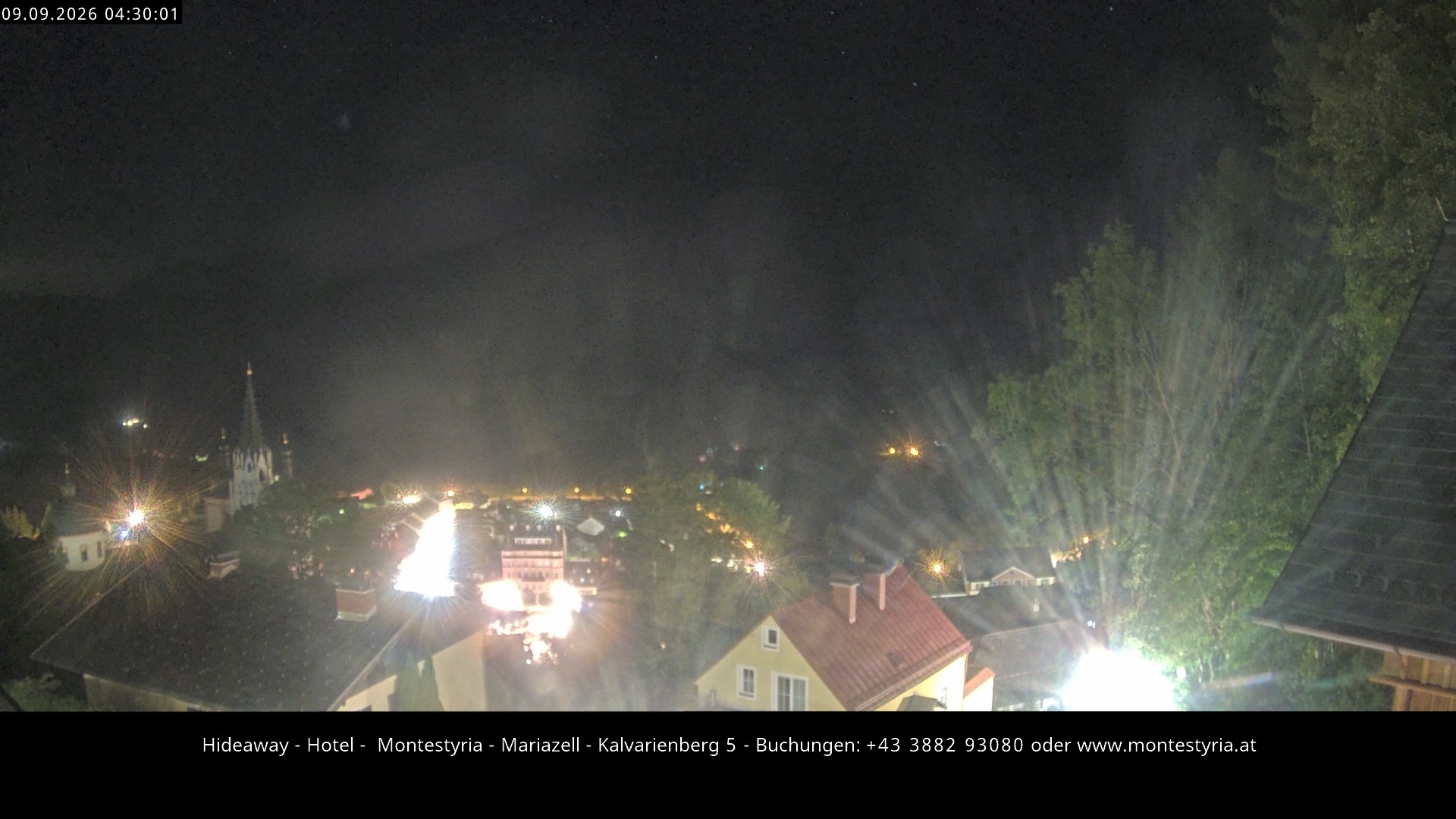 Archiv Foto Webcam Mariazell - Kalvarienberg