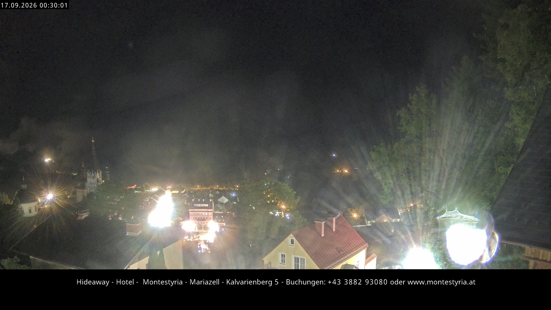 Archiv Foto Webcam Mariazell - Kalvarienberg
