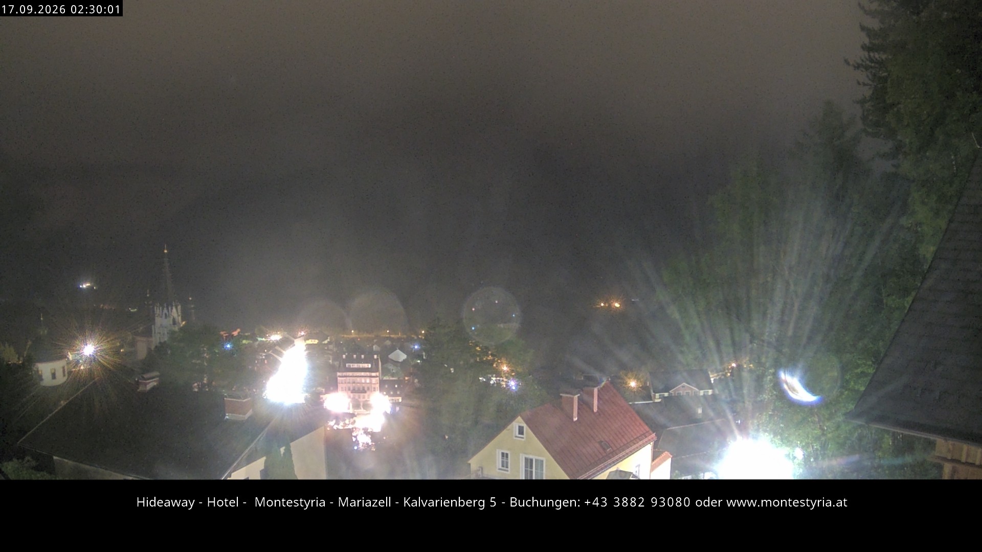 Archiv Foto Webcam Mariazell - Kalvarienberg