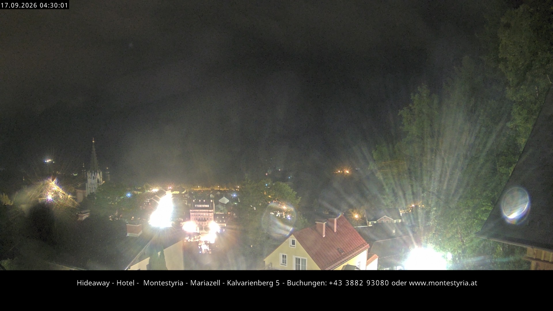 Archiv Foto Webcam Mariazell - Kalvarienberg