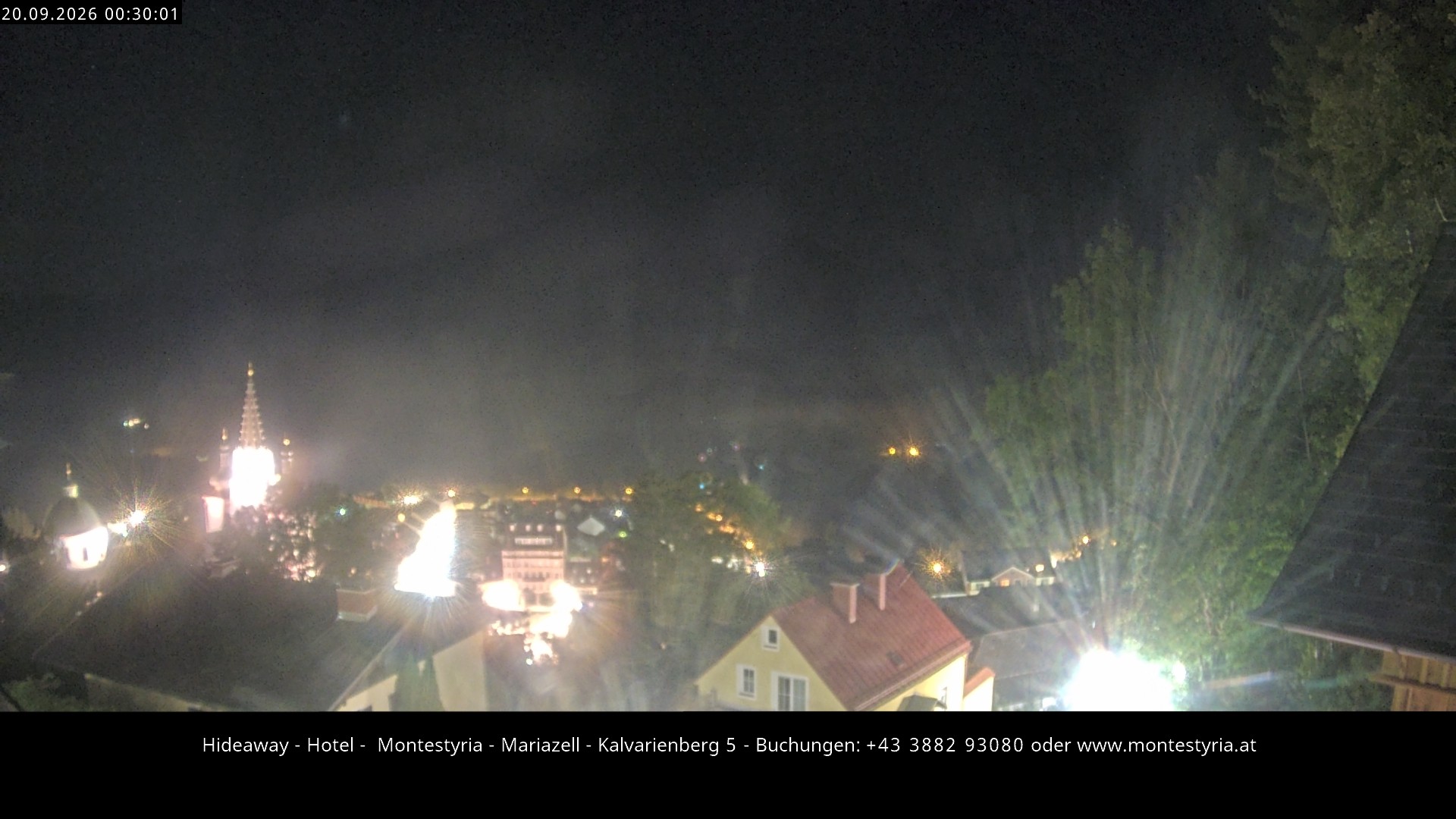 Archiv Foto Webcam Mariazell - Kalvarienberg
