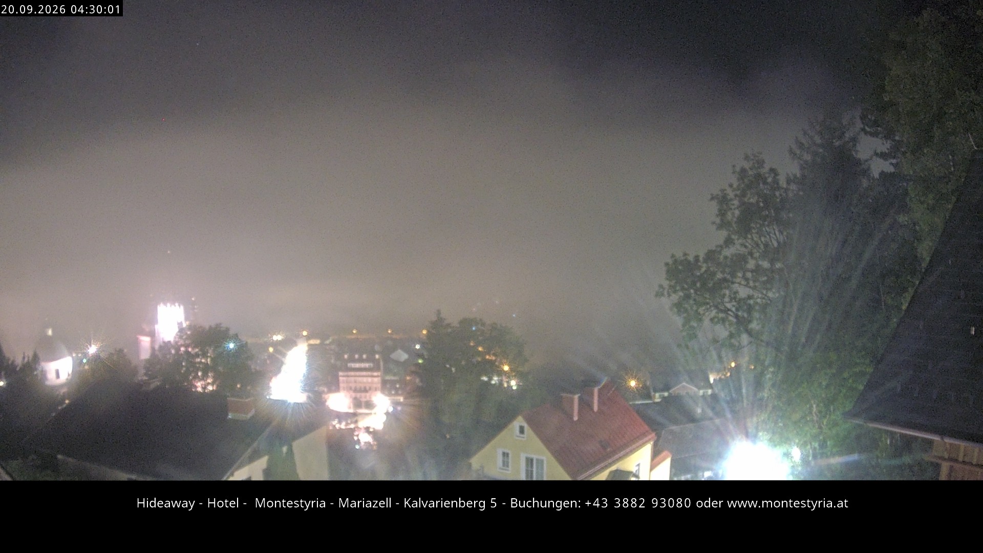 Archiv Foto Webcam Mariazell - Kalvarienberg