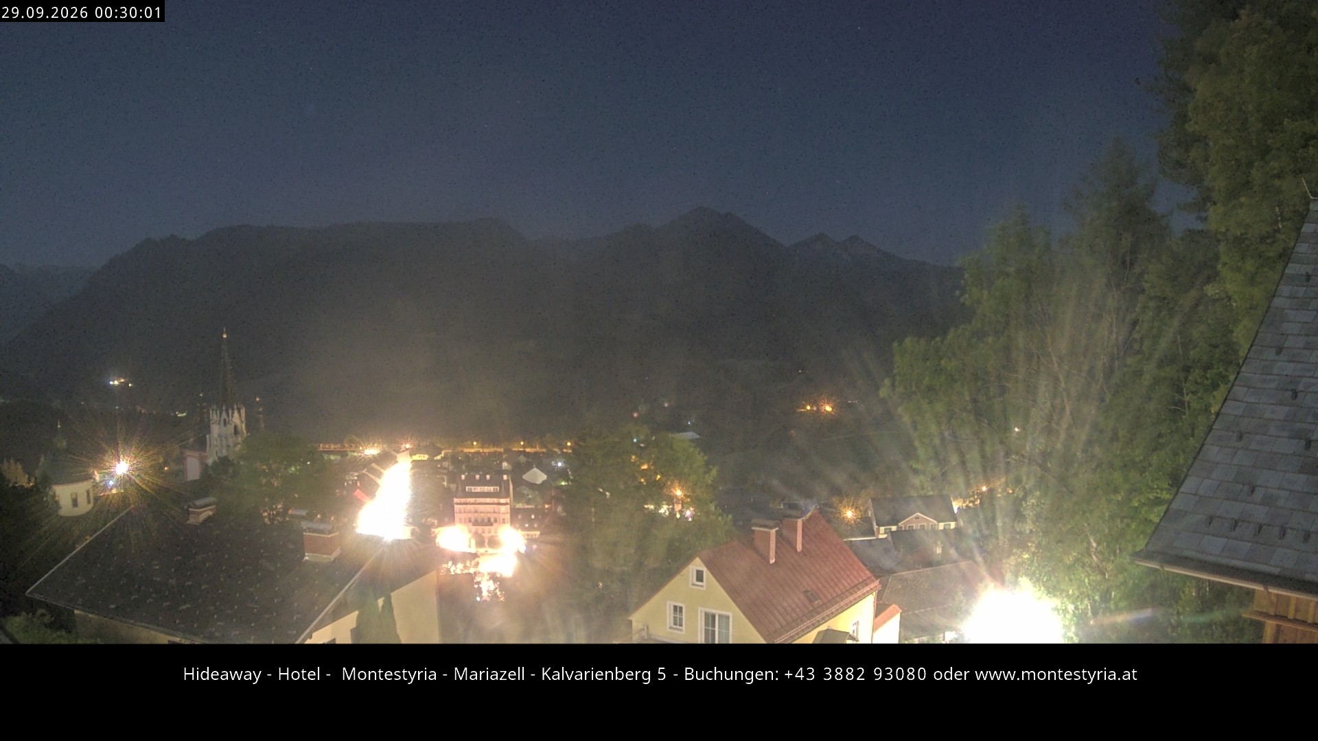 Archiv Foto Webcam Mariazell - Kalvarienberg