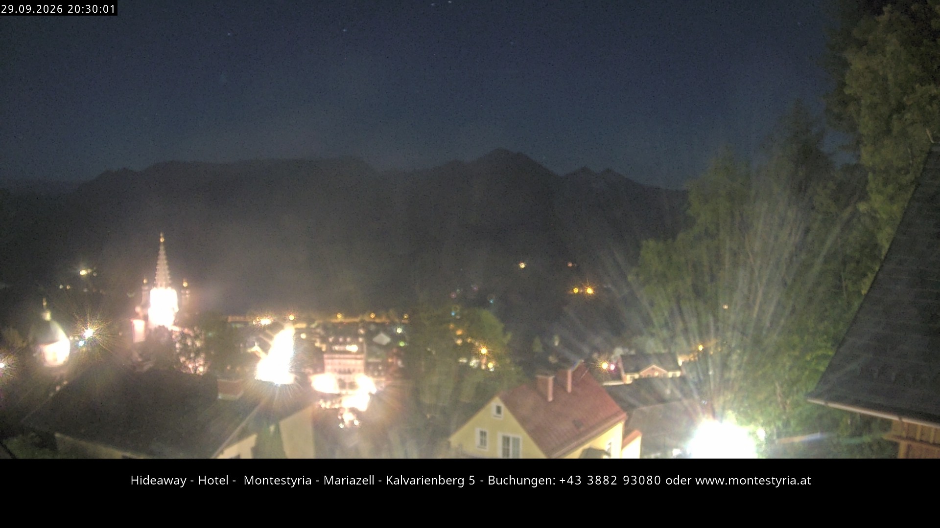 Archiv Foto Webcam Mariazell - Kalvarienberg