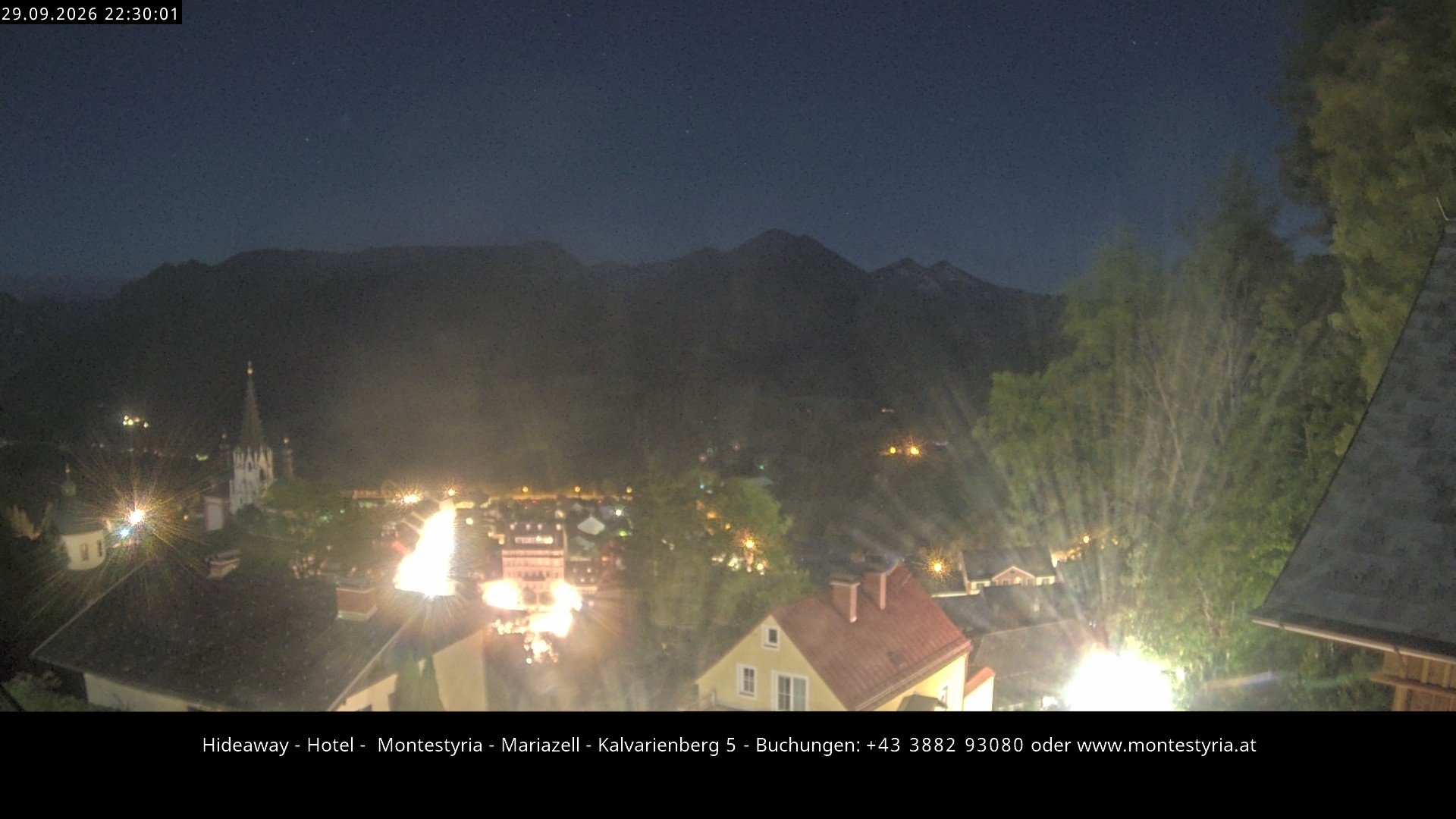 Archiv Foto Webcam Mariazell - Kalvarienberg