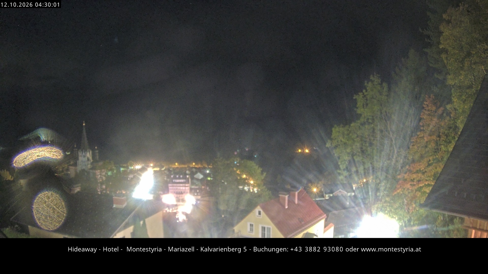 Archiv Foto Webcam Mariazell - Kalvarienberg