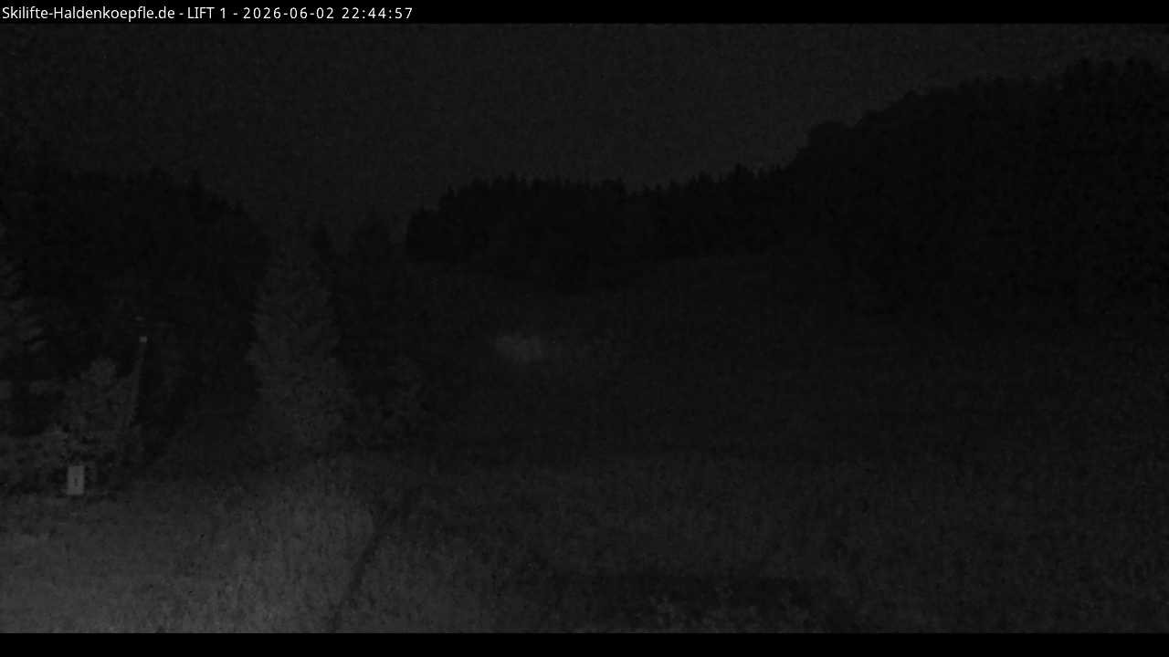 Archiv Foto Webcam Haldenköpfle - Blick auf Lift1