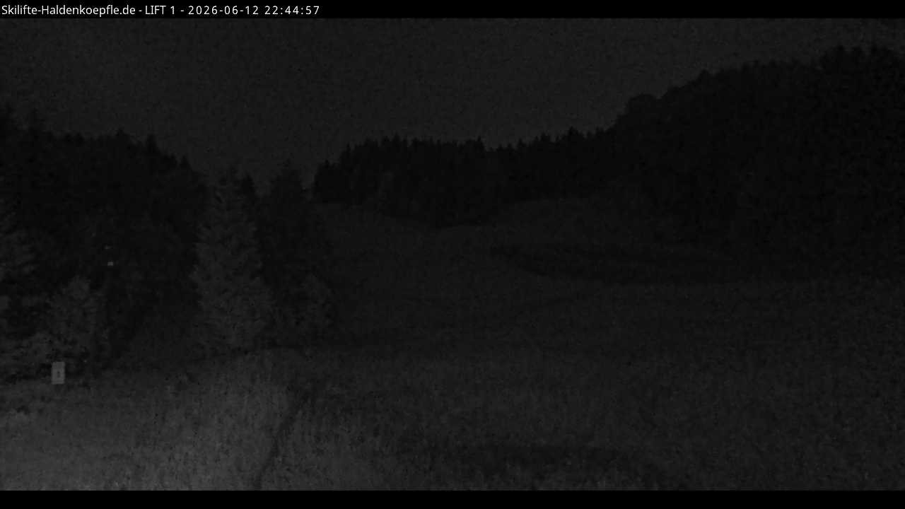 Archived image Webcam Haldenköpfle mountain - Lift 1