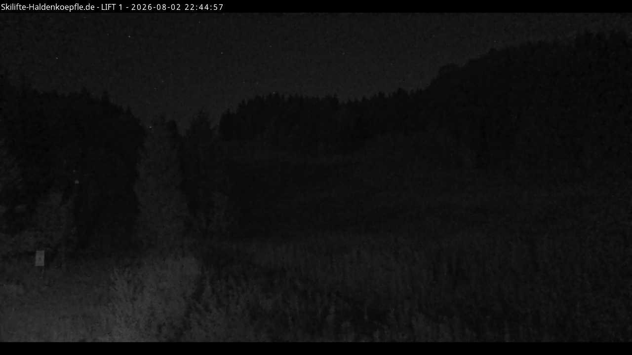 Archived image Webcam Haldenköpfle mountain - Lift 1