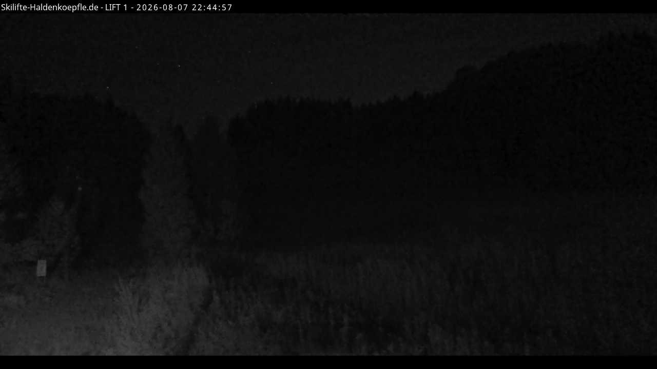 Archived image Webcam Haldenköpfle mountain - Lift 1