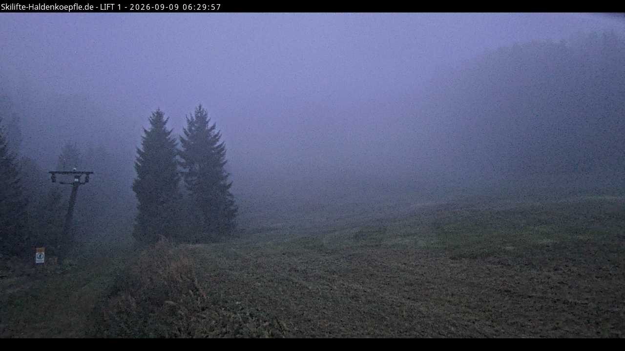 Archived image Webcam Haldenköpfle mountain - Lift 1