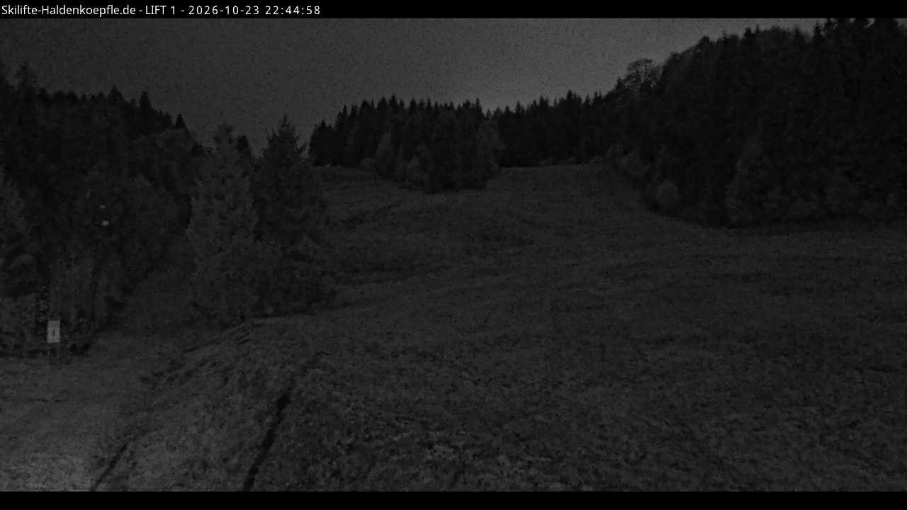 Archived image Webcam Haldenköpfle mountain - Lift 1