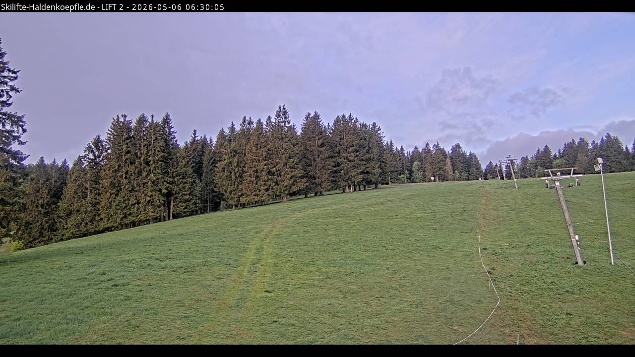 Archived image Webcam Haldenköpfle Mountain - Lift 2