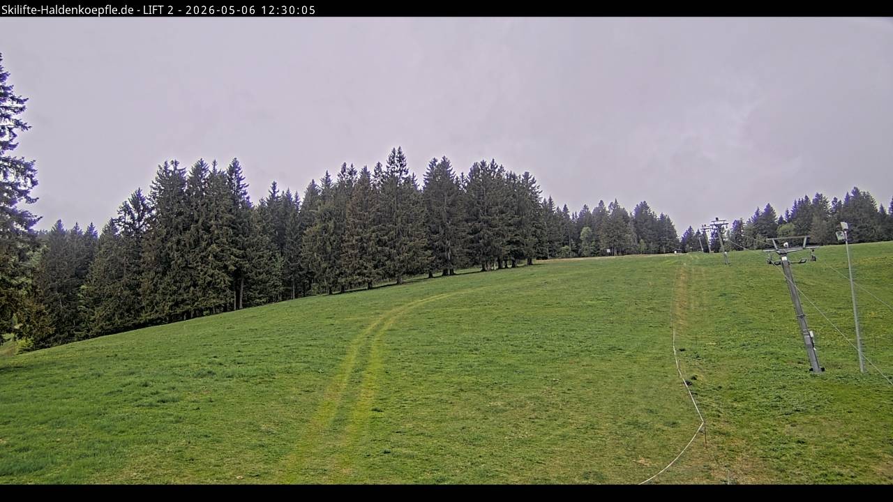 Archived image Webcam Haldenköpfle Mountain - Lift 2