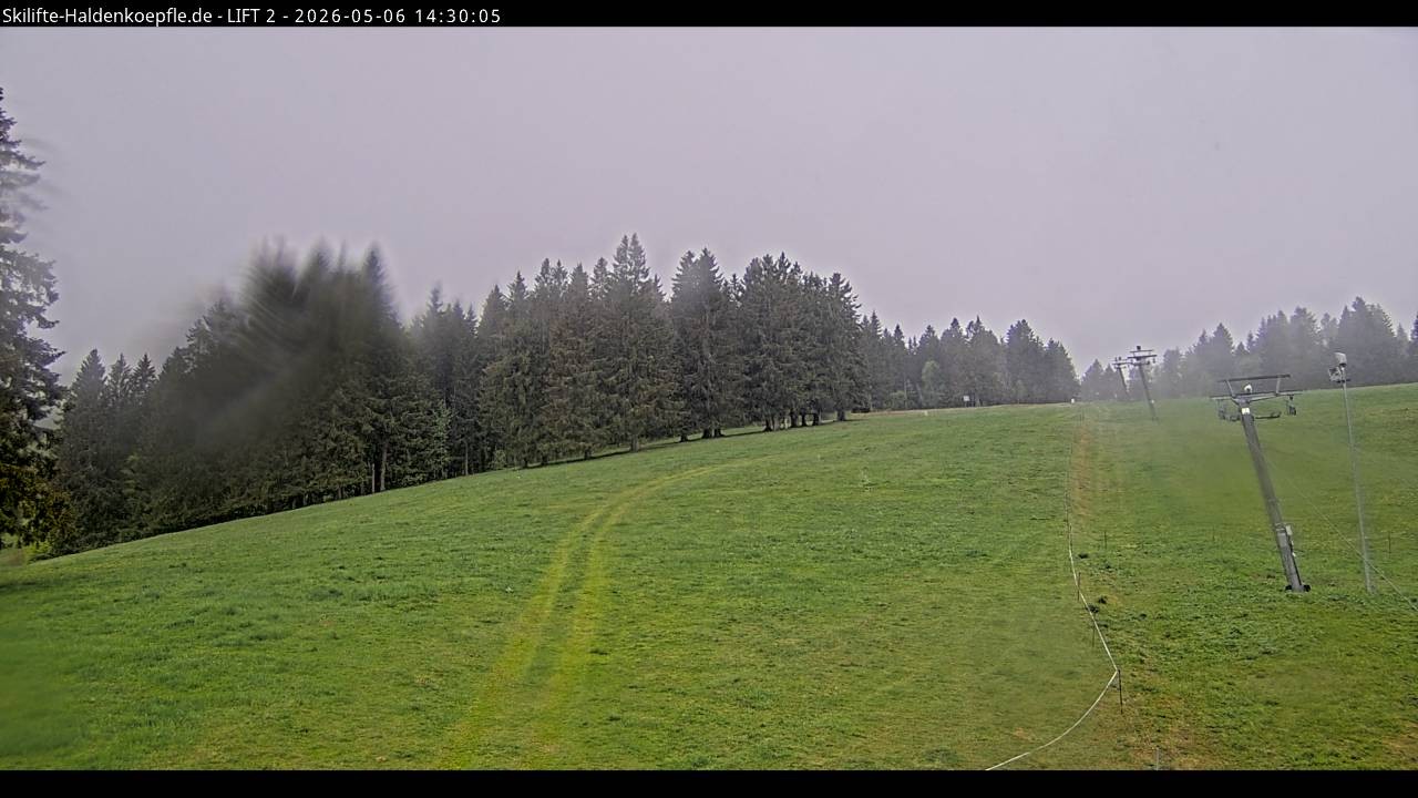 Archived image Webcam Haldenköpfle Mountain - Lift 2