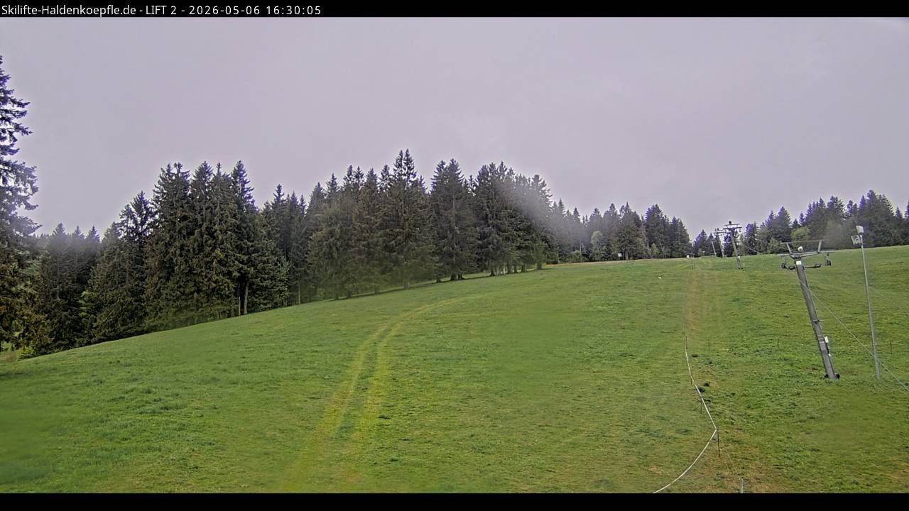 Archived image Webcam Haldenköpfle Mountain - Lift 2
