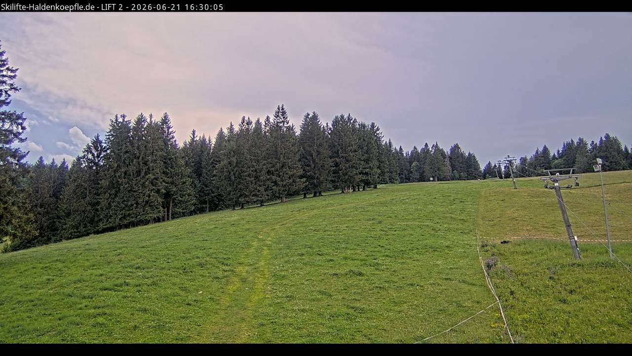 Archived image Webcam Haldenköpfle Mountain - Lift 2