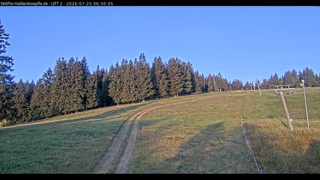 Archived image Webcam Haldenköpfle Mountain - Lift 2