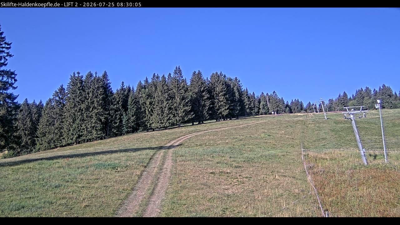 Archived image Webcam Haldenköpfle Mountain - Lift 2