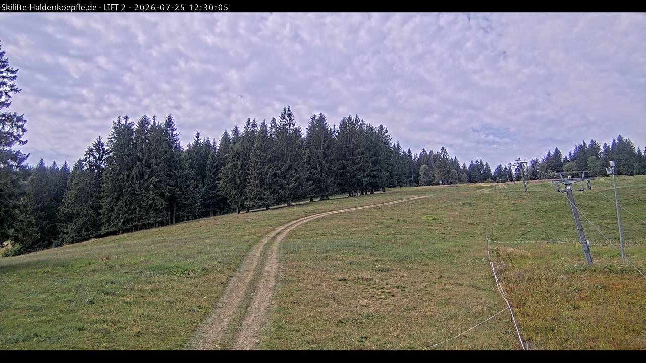 Archived image Webcam Haldenköpfle Mountain - Lift 2