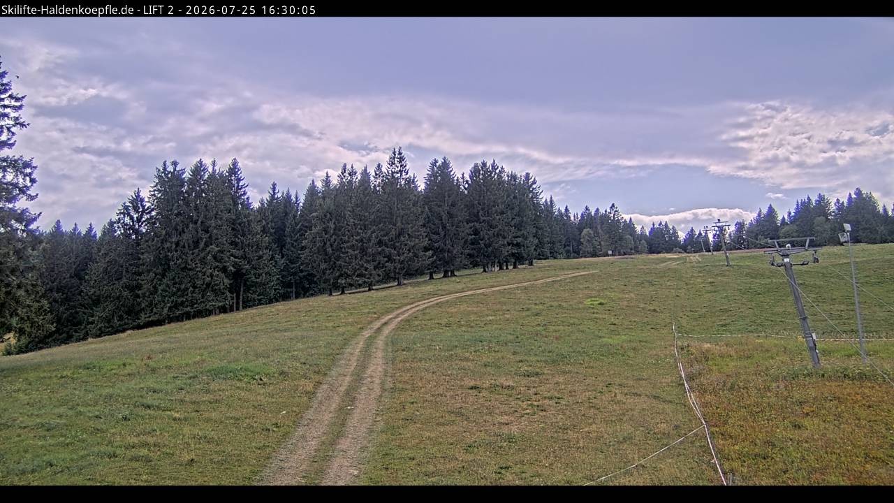 Archived image Webcam Haldenköpfle Mountain - Lift 2